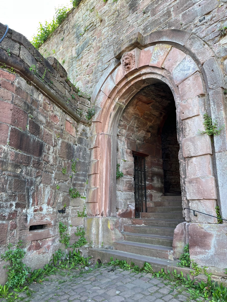 Heidelberg Castle back entrance