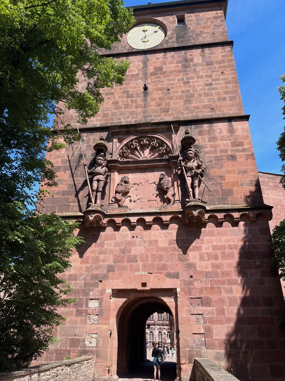 Entrance to Heidelberg Castle